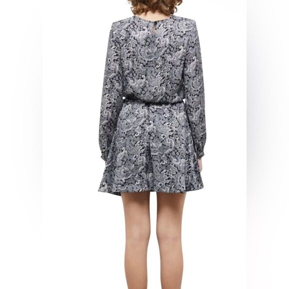 THE KOOPLES Tie Front Paisley Dress - Picture 2 of 8